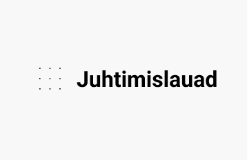 Statistikaameti piirkondlikud juhtimislauad