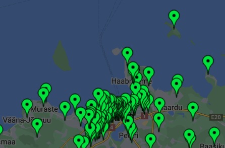 Eesti koolivõrgu kaart