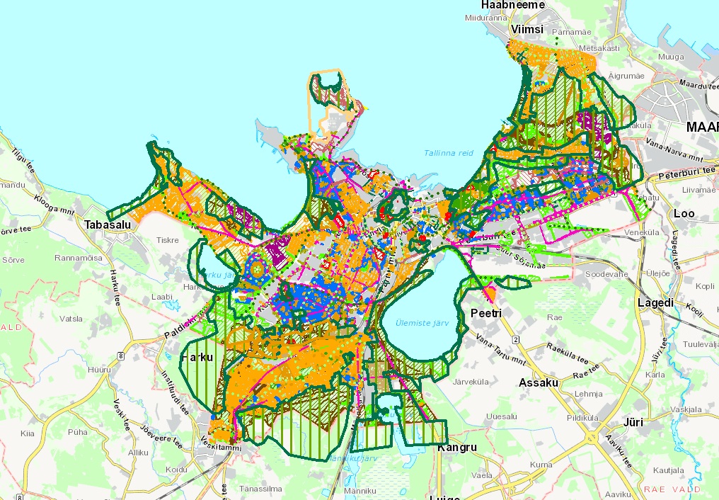 Tallinna haljastuse kaart